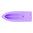 trup_resin.stl Datei STL Micro RC boat・Design für 3D-Drucker zum herunterladen