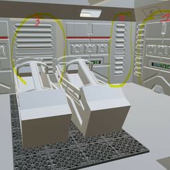 tous-les-panneaux.jpg 3D file USS SULACO WALL PANEL・3D printable model to download