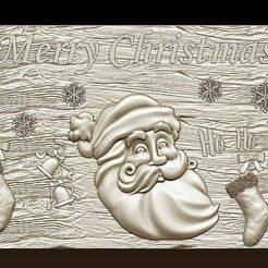 d747.jpg Download STL file Merry Christmas Holiday Santa Claus Happy New Year Xmas Christmas Day 3D Models • Model to 3D print, 3DCNCMODELS