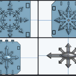 lr-doors.png STL-Datei Black Legion und Chaos Land Raider und Rhino Doors kostenlos・Modell für 3D-Druck zum herunterladen
