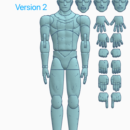 Invincible (Ver 2) 1/12 TPU Action Figure
