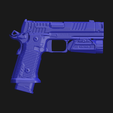 7.png SIG SAUER P211 GTO with HOLOSUN P.ID PID P211-GTO Real Size 3D Scan High Quality Gun Mold