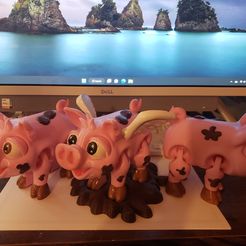 Flexy Piggy & Pigasus Print In Place No Support