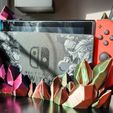 Socle cristal pour Nintendo Switch - Version classique et OLED