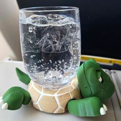 Turtle cup holder  (No Supports needed)