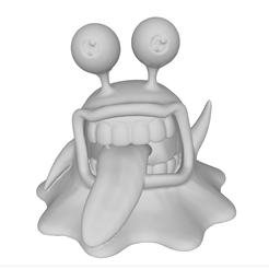 numemon1.png STL-Datei DIGIMON / Glückliches Numemon・3D-druckbares Design zum Herunterladen