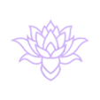 Blooming Lotus.stl Archivo STL Contorno de la flor de loto floreciente・Diseño para descargar y imprimir en 3D, drakoniccreations