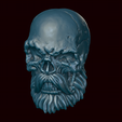 19.png Skull with beard and mustache