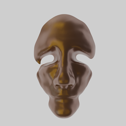2Face-2.png Archivo STL cara llorosa・Plan para descargar y imprimir en 3D