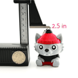 Cutie3D-Winter Urban Wolf Keycap Fidget Clicker Keychain_04.png Cutie3D Winter Urban Wolf Keycap Fidget Clicker Keychain - Cute Backpack Keychain