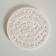 Phaistos_disc_disque_3D_printed_5.jpg Free STL file Phaistos Disk・3D printable object to download, Pierre