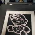 20221224_142434.jpg STL file 3D Mario frame・3D printable model to download