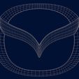 27.jpg Emblema de Mazda Modelo de impresión 3D listo para imprimir