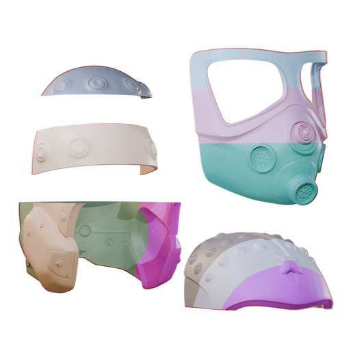 🚇 Metro 2033 Wearable Helmet・ STL File for 3D printing・Cults