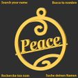 Peace.jpg Archivo STL Peace・Diseño para descargar y imprimir en 3D