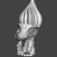 baby-troll-pot-or-container-stl-file-3d-model-40e7855b14.jpg FLOWER POT/VASE/CONTAINER -“BABY TROLL” WITH REMOVABLE HAIR