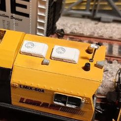 20211128_022106SQ-Copy.jpg Файл STL HO Scale Набор аксессуаров для крыши - кондиционер стробоскоп анемометр сирена громкоговоритель град・Дизайн для загрузки и 3D-печати