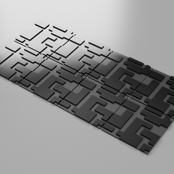 Algorythm-Pattern.png Mosaïque décorative d'intérieur Modelo Algorythm