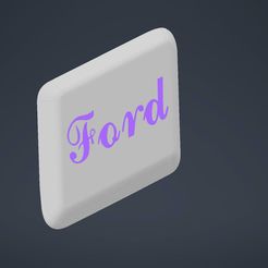STL-Datei Deckel für Wischwasserbehälter Ford, schicker 🚙  kostenlos・3D-druckbare Vorlage zum herunterladen・Cults