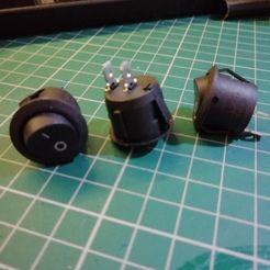 IMG_20200115_032940.jpg Free STL file Switch Housing 20 mm・3D printer model to download