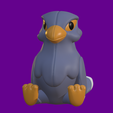 BirbPlush1.png Silver Wing Bird - Palia Plushie