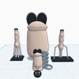 75BC1163-0896-4512-8565-BA018D398BD1.jpeg MARCUS VR WORM BUNDLE (DECOR-KEYCHAIN-WALL HANG)