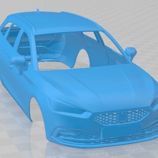 Seat-Leon-Sportstourer-2020-2.jpg 3D file Seat Leon Sportstourer 2020 Printable Body Car・Model to download and 3D print, hora80