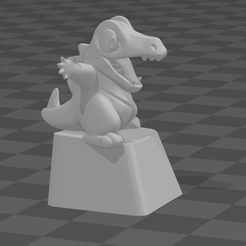 Captura-de-pantalla-2022-12-19-201957.png Файл STL Ключница Totodile・3D-печать дизайна для загрузки