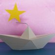 stern.jpg schiff ahoi, Deko schiff, ship ahoy, deco ship, origami boat, paper boat