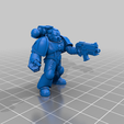 4_Sergeant_PF.png Free STL file Angelic Space Soldiers with Heavy Weapons・Template to download and 3D print