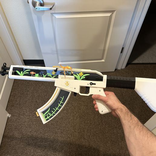 🎨 Valorant 1:1 Neptune Vandal (the blub blub Rifle) Cosplay Props