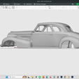 Screenshot-57299.png 1939 Cadillac Series 61 Coupe 1/24 scale car model hollow body shell, scalable as needed, 3d print in resin or fdm, stl file
