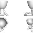 Vaso_1_blanco_2.jpg Free STL file JARRÓN MACETA ROBERT 01 - VASE FLOWERPOT ROBERT 01・3D printing design to download