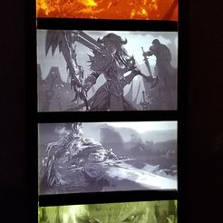 20181204_164122.jpg 3D-Datei World of Warcraft Lithophan-Rahmen kostenlos・Design zum 3D-Drucken zum herunterladen
