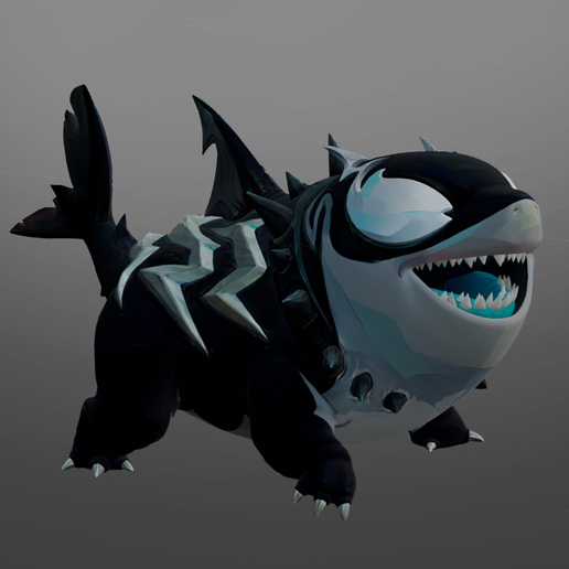 Débardeur Marvel Jeff The Land Shark En Costume Venom - T-shirt Débardeur Officiel Marvel, Design Symbiote