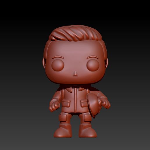 FUNKO POP BOY 3D model