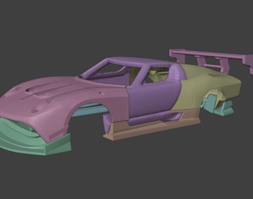 🚶 Miura Liberty Walk Body Kit・ STL File for 3D printing・Cults