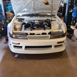 IMG_1944.jpg Grille avant pour S13 240SX 200sx Silvia