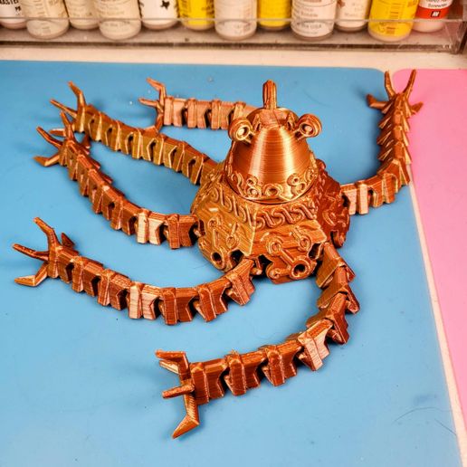 👹 Ancient Guardian - Flexi Articulated Monster with rotating head