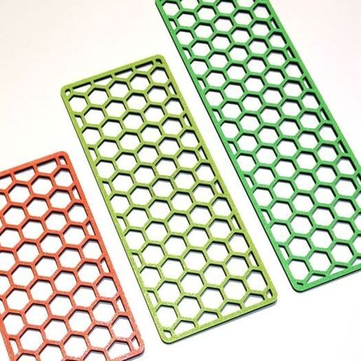 🧲 HoneyComb Magnetic Coral Frag Rack・ STL File for 3D printing・Cults
