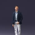 0000.jpg 000368 Standing Man in Blue Jacket Realistic 3D Scan