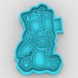 stitch-made-with-christmas-hat_1.jpg сшить с рождественской шляпой - формочка для фрэша - коробка для силиконовых форм