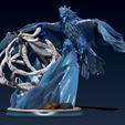 wip5.jpg One Piece - Aokiji Kuzan Marine Admiral statue - Blue Pheasant 3D print model