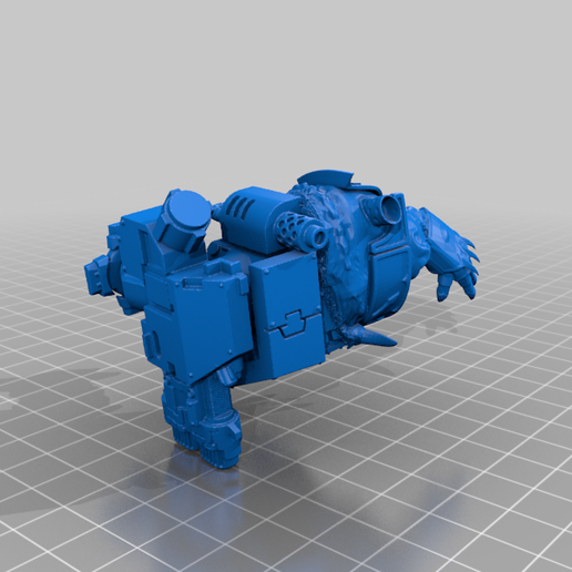 Omegon´s Wrath - Dreadnought 3D model