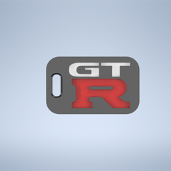 nissan-gtr-keyring3.png Porte-clés logo emblème Nissan GT-R