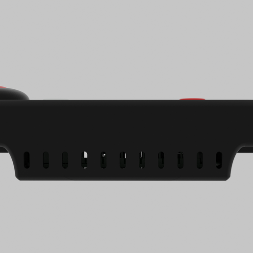 Render_bottom_micro_joystick.png 树莓派 3 游戏帽功能盒