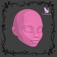Jelly-Princess-Doll-Head-Compatible-with-Monster-High-G1-1.jpg Jelly Princess Doll Head Compatible with Monster High G1