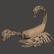 Screenshot_4.png Scorpion Ready to Sting - Voronoi Style and LowPoly Mixture Model