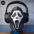 Ghostface-Headphone-Stand-Studio.jpg Ghostface Headphone Stand