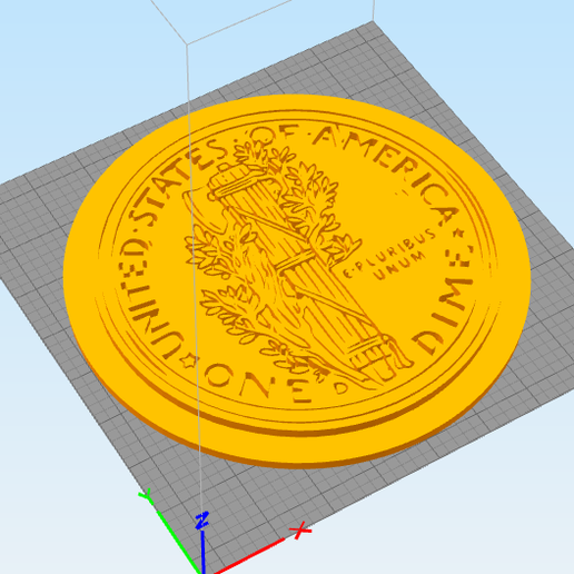 c3.png STL-Datei Wanddekorationsset Münzen von Amerika・3D-Druck-Idee zum Herunterladen, satis3d